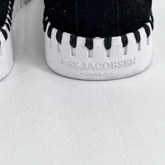 Ilse Jacobsen Tulip 139 Textile Women's Loafer Shoes Size 36 US 5.5 in Black - Picture 5 of 13